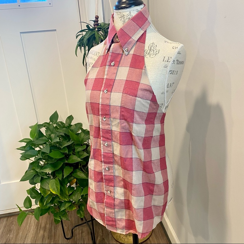 Custom Made Flannel Apron - Picture 2 of 14